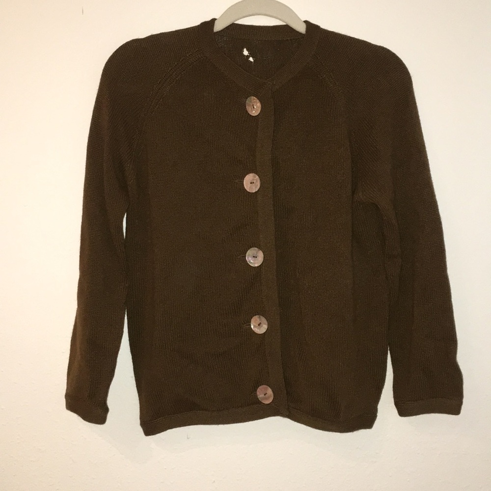 Brown sweater